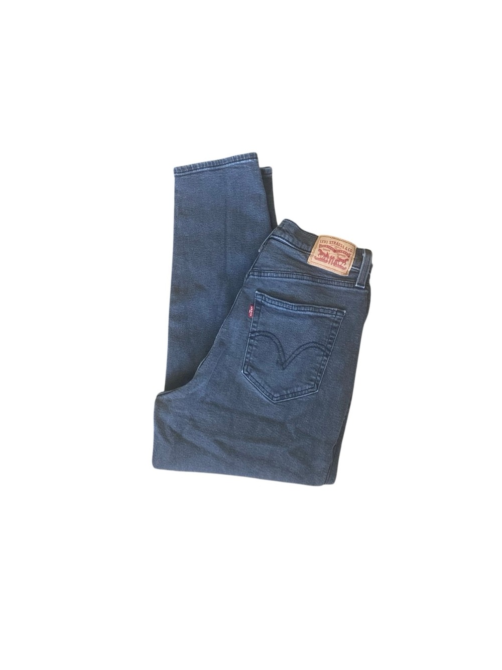 Levi’s High Waisted Mom Jeans. Ankle Skinny. Charcoal. Size 30. - Picture 8 of 12